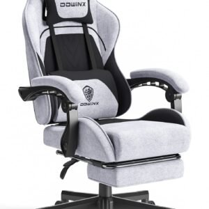 Homall Gaming Chair – Ergonomic PU Leather Chair with 155° Recline & 300lbs Support